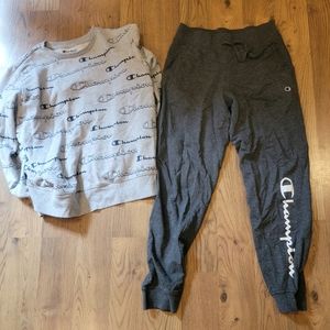 Girls Champion sweats